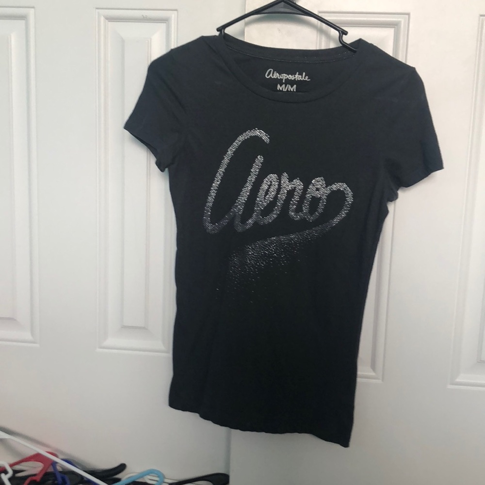 grey aero logo shirt
